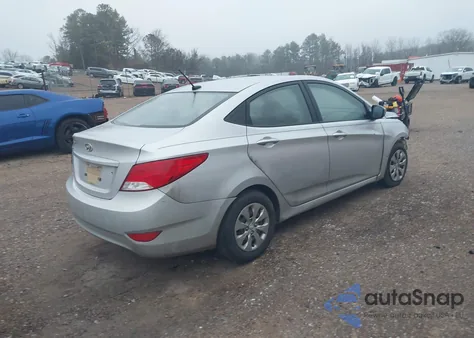2017 Hyundai Accent Se from USA, damaged, VIN KMHCT4AE3HU288277